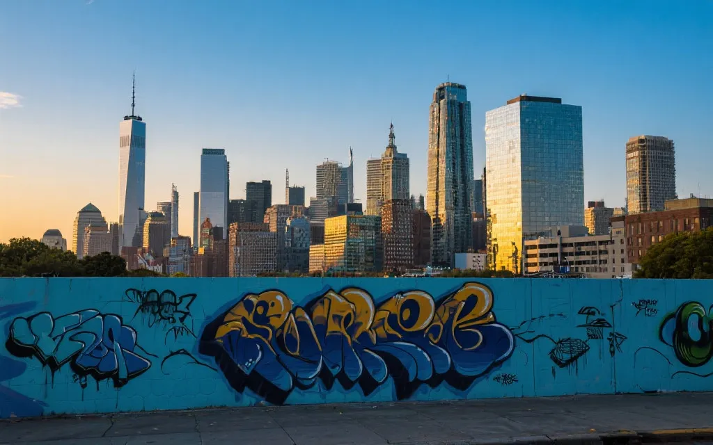 达拉斯城市深度游：现代建筑与街头艺术同框，傍晚暖光，适合球迷旅行故事的城市画面